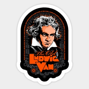 LUDWIG VAN Sticker